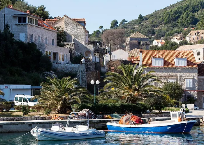 公寓 Mali Skoj - Two-bedroom With Sea View 萨度拉德